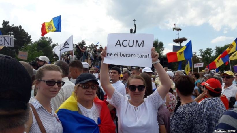 Антиурядові протести в Молдові: у столиці встановлюють намети