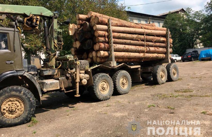 Буковинець перевозив ліс за фальшивими документами – поліція