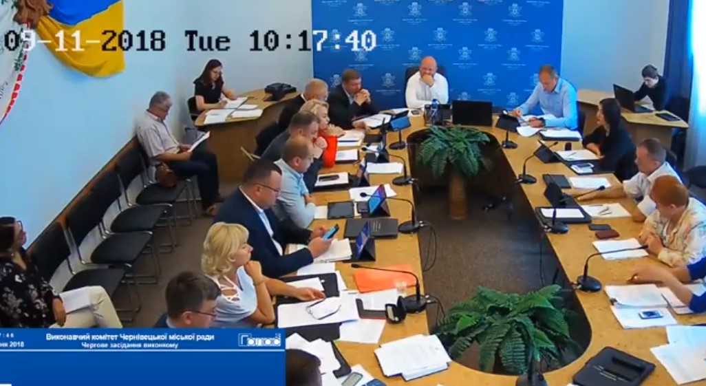 На засідання виконкому Чернівецької міськради несподівано прийшов Олексій Каспрук   (відео)
