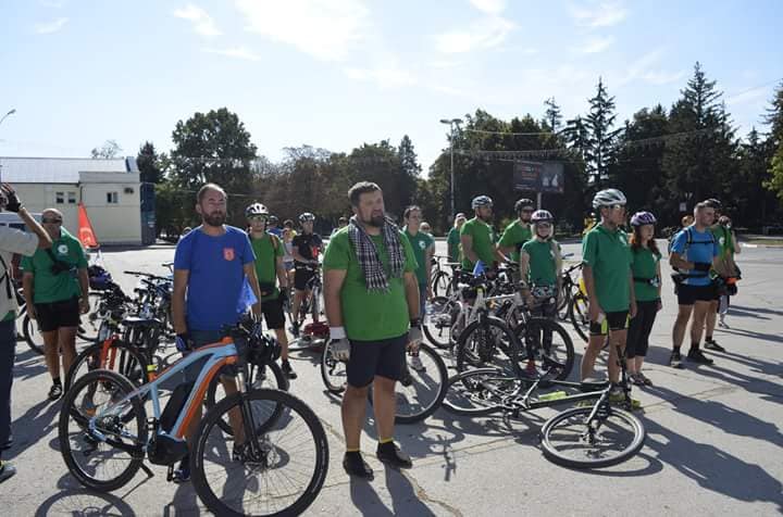 Чернівчани взяли учась у міжнародному велопробігу за чисте довкілля