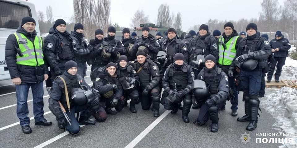 Поліцейські з Чернівців взяли участь в масштабних всеукраїнських навчаннях