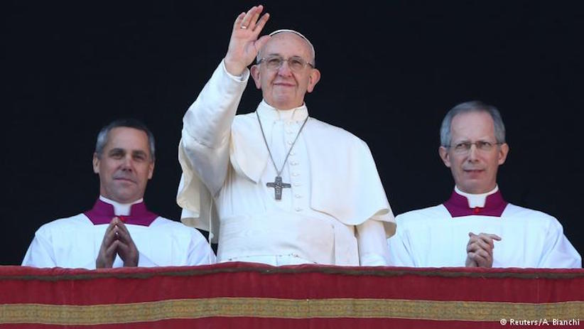 Папа Римський Франциск оголосив традиційне послання: для України він попросив миру