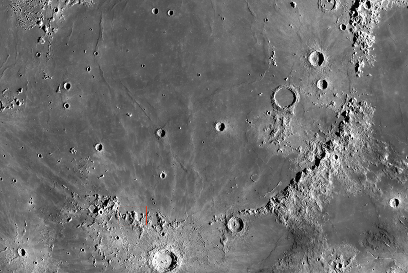 Гори Карпати, які знаходяться на Місяці (фото)
