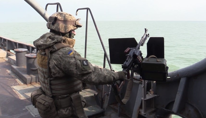 Морський буксир «Корець» здійснив плановий вихід в Азовське море (відео)