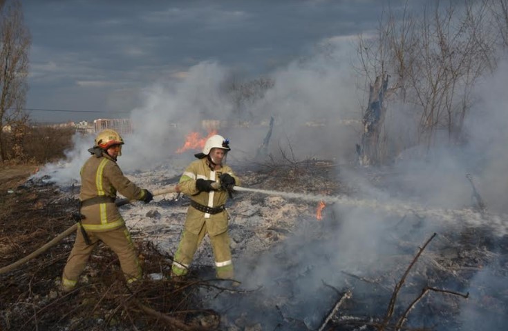Люди продовжують палити траву: на Буковині за два дні ліквідовано 44 пожежі
