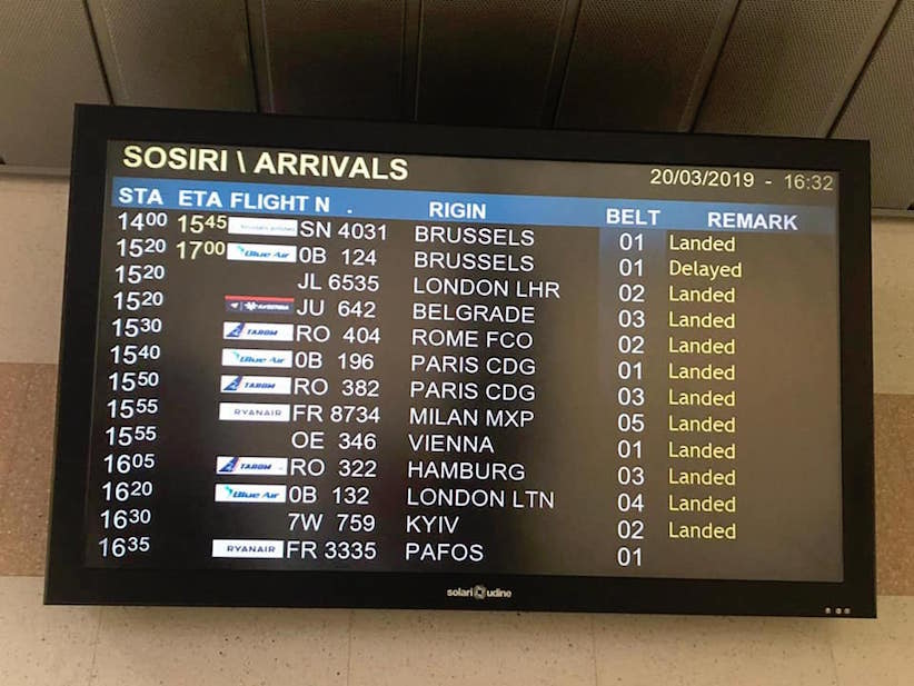 Міжнародні аеропорти змінюють написання українських міст