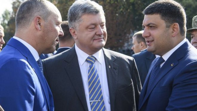 Порошенко, Парубій та Гройсман проводять нараду