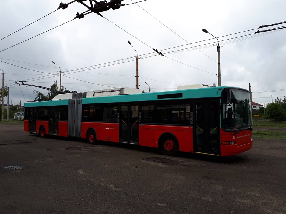 У ЧТУ показали скандальні тролейбуси зі Швейцарії (фото)