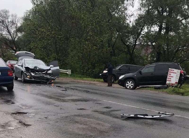 Внаслідок ДТП у Коровії постраждав один з водіїв