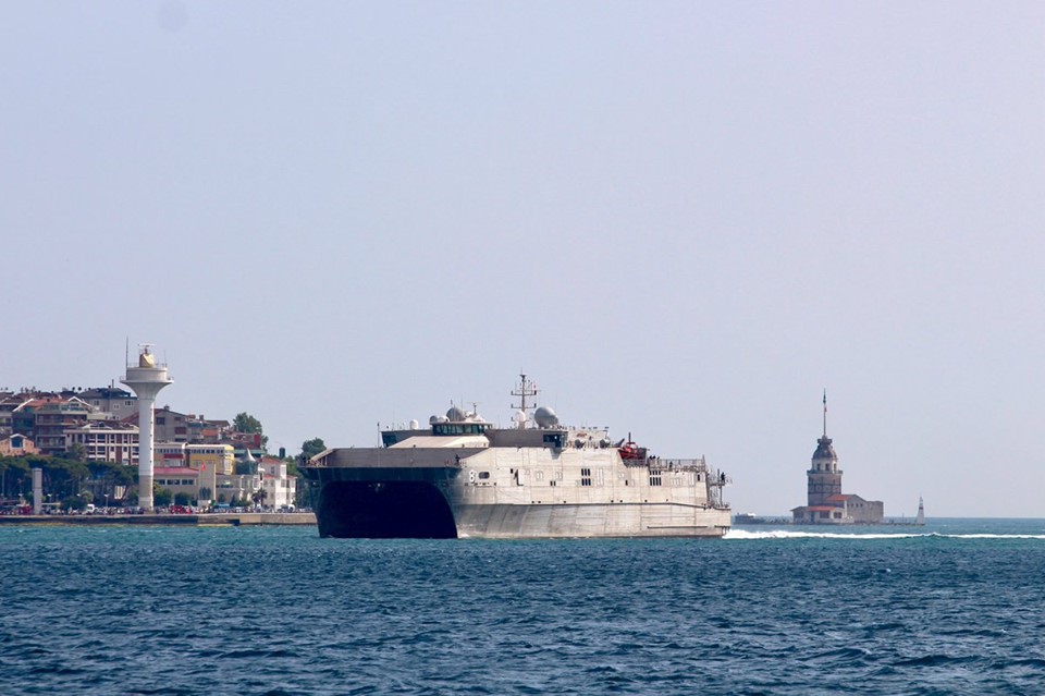 До Одеси йде високошвидкісне десантне судно США