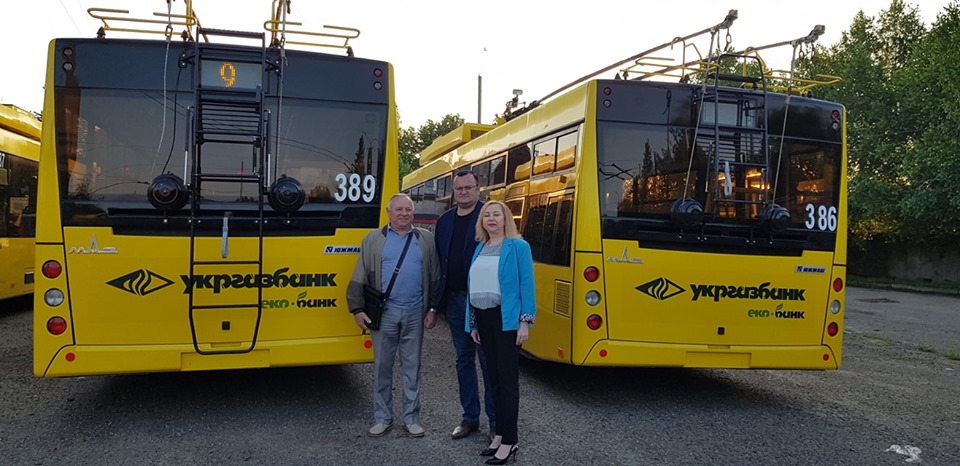 У Чернівцях тролейбуси з автономним ходом вийшли на маршрут №9