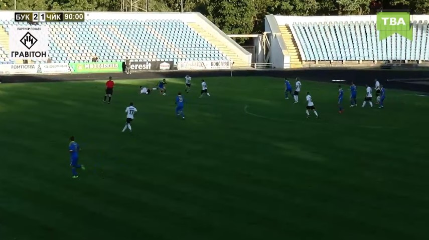 Футбол: “Буковина” виграла у команди “Чайка” (Петропавлівська Борщагівка)