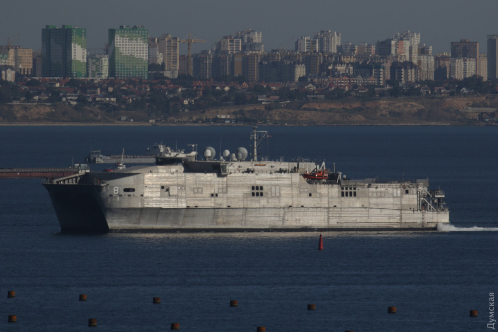 Американський десантний корабель прибув до Одеси