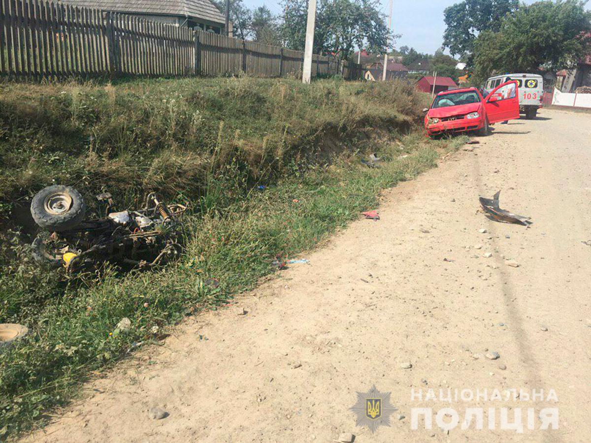 Поліція розслідує ДТП, у якій загинув малолітній житель Сторожинеччини