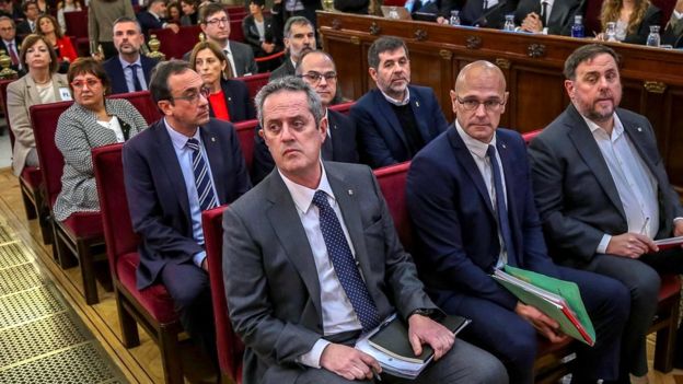 В Іспанії суд виніс вироки лідерам каталонських сепаратистів
