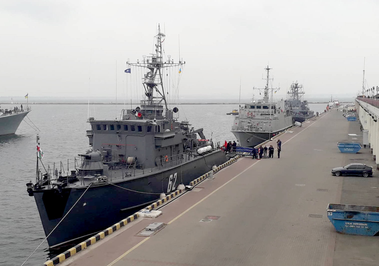 До Одеси зайшли кораблі НАТО: будуть там протягом тижня