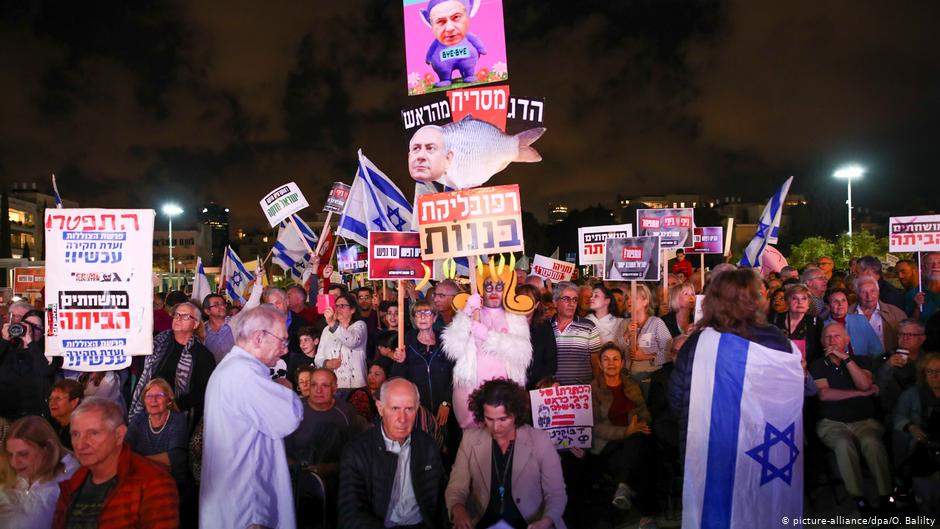 В Ізраїлі пройшла масова демонстрація — вимагали відставки Нетаньягу