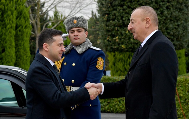 У Баку розпочалася зустріч Зеленського з президентом Азербайджану