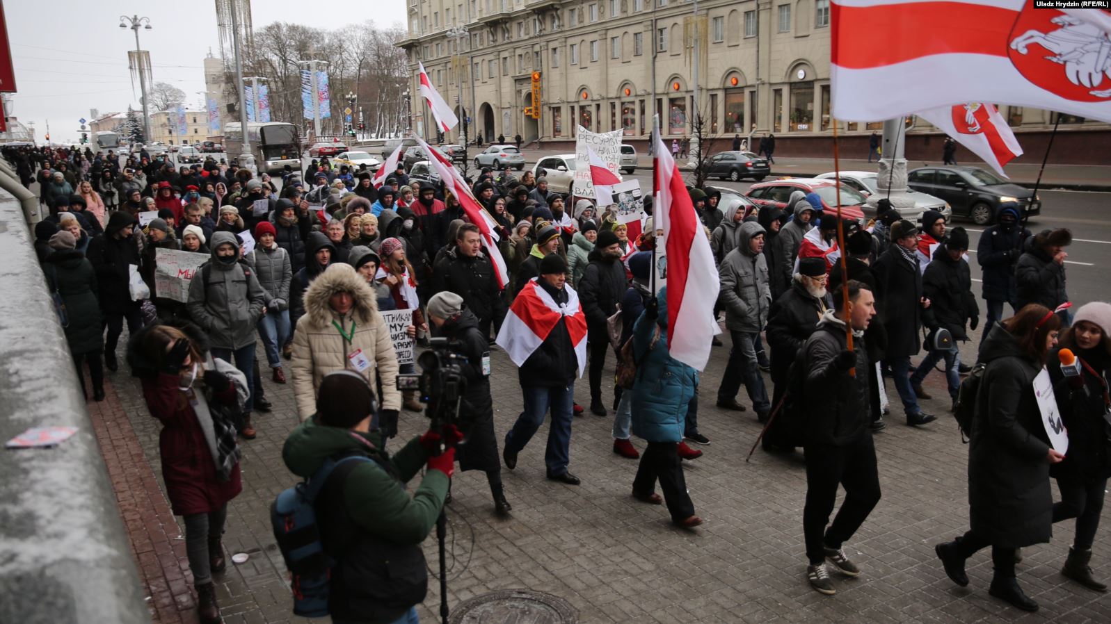 У Мінську проходить акція проти інтеграції з Росією