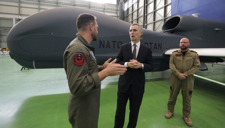 У НАТО з’явилися дрони-розвідники, кожен із яких може оглядати територію завбільшки з Польщу