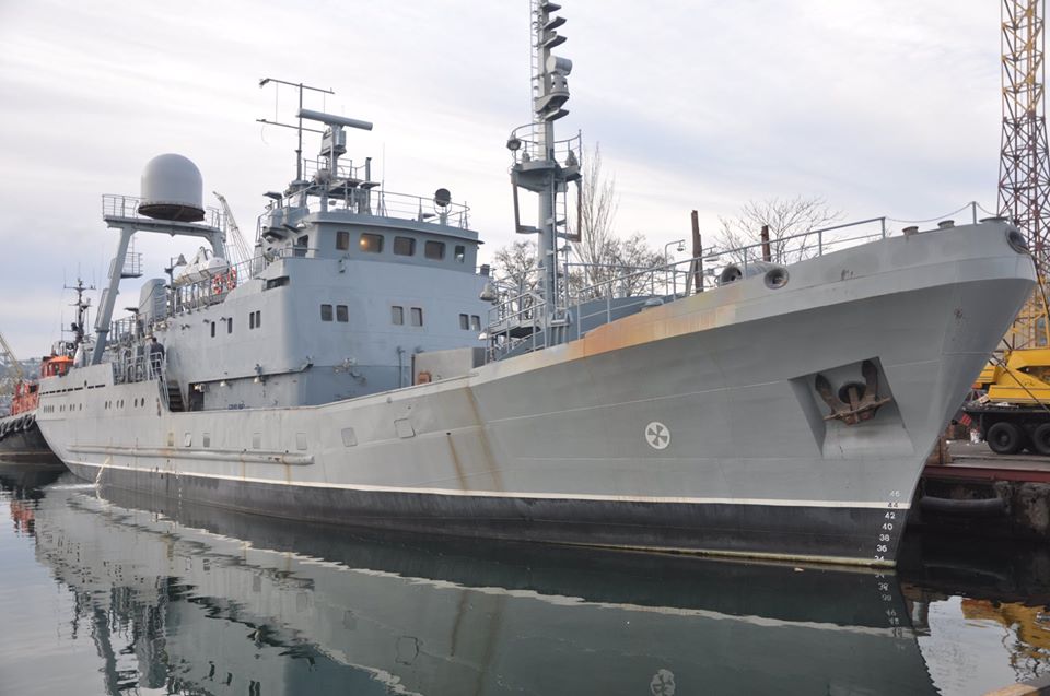 Новий корабель-розвідник ВМС України успішно пройшов випробування