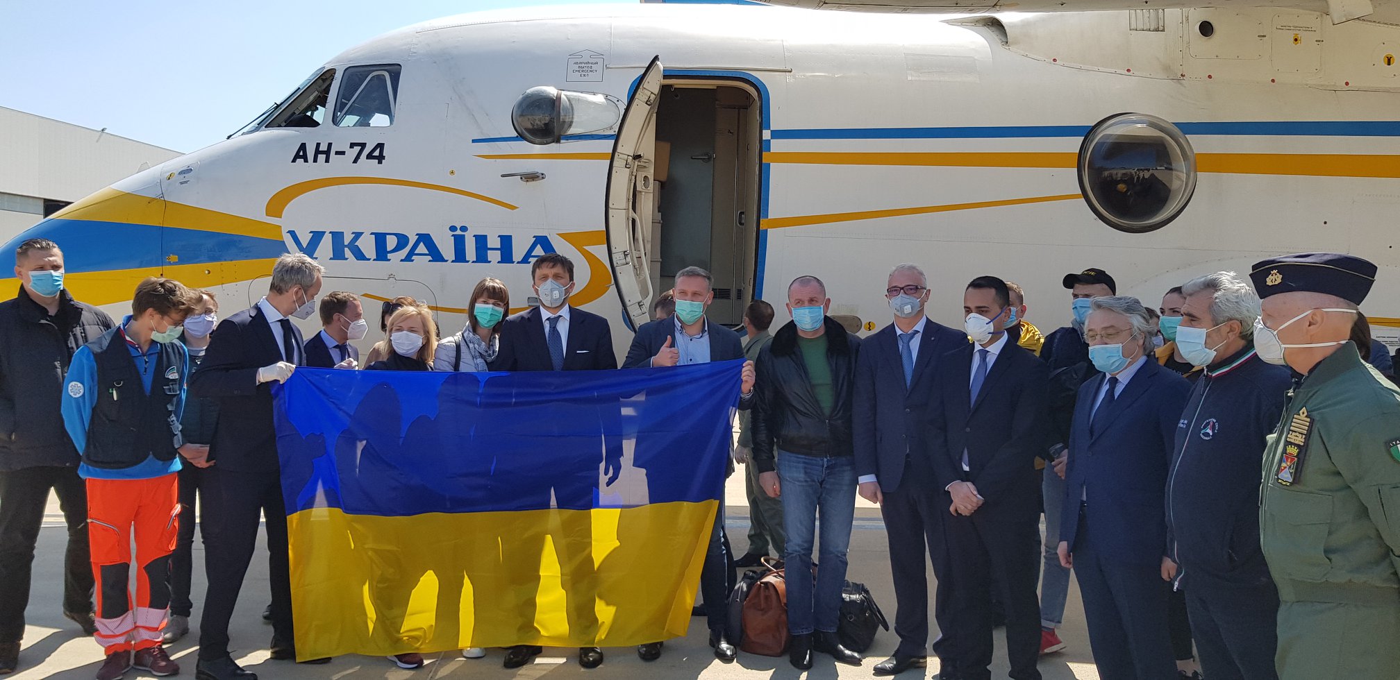 Італія дякує українським медикам за жест солідарності