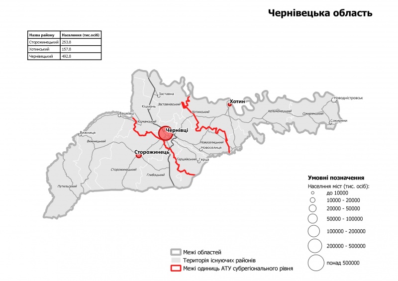 Уряд розглядає значне скорочення кількості районів в Україні