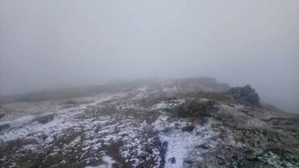 У Карпатах випав перший сніг – Укргідрометцентр