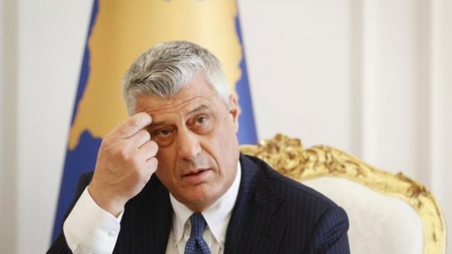 Президенту частково визнаного Косова Хашиму Тачі висунули звинувачення у воєнних злочинах, він подав у відставку