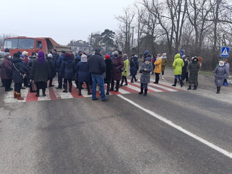 Тарифні протести: на Заставнівщині перекрили автотрасу державного значення