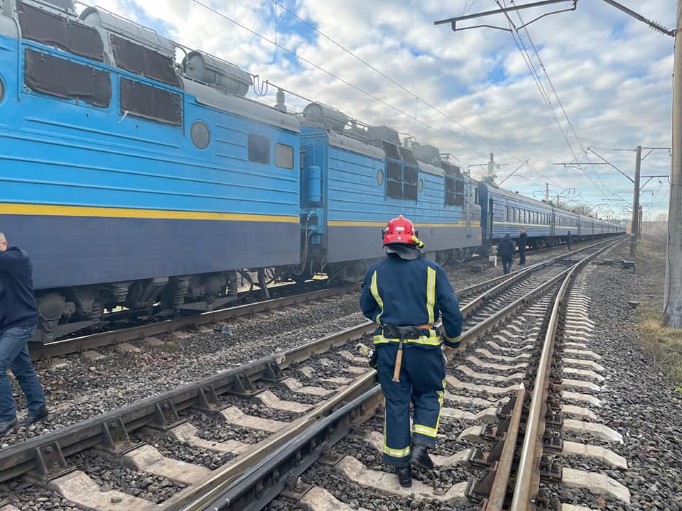 У Рівненській області на ходу загорівся потяг з пасажирами