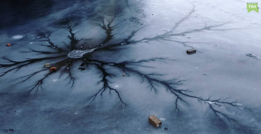 У Чернівцях на озері по вулиці Комарова лід дуже тонкий – ДСНС