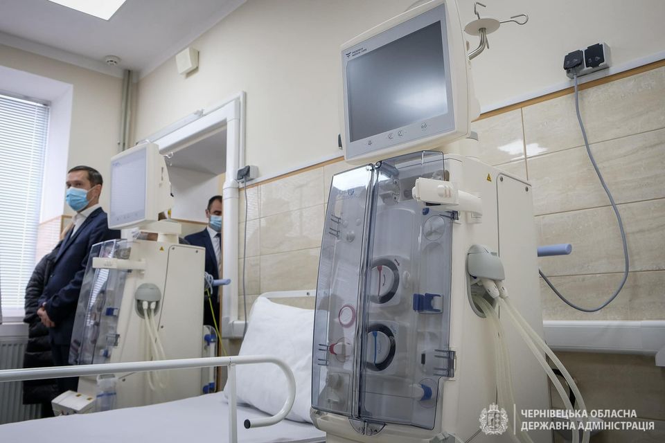 У Сокирянській районній лікарні відкрили відділення гемодіалізу