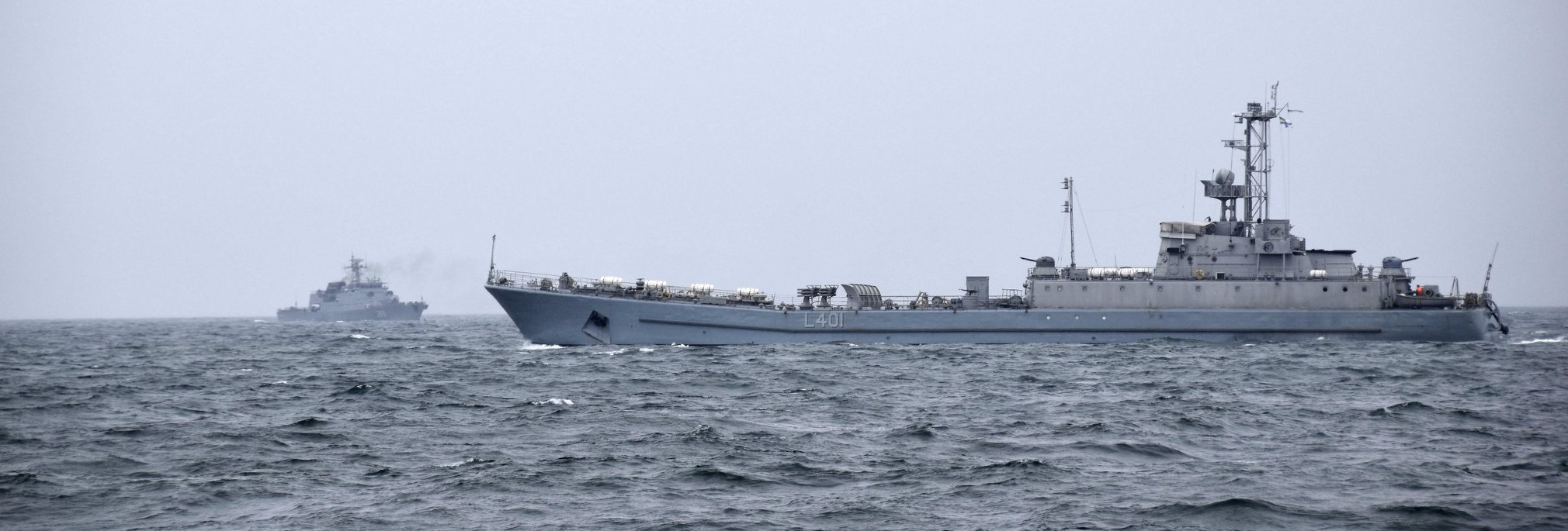 Українські ВМС провели спільні тренування з румунами в Чорному морі