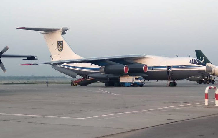 Український військовий літак евакуював людей із Кабула