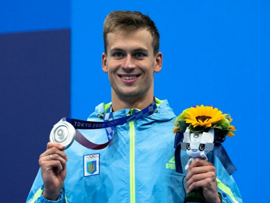 Перше срібло України: плавець Михайло Романчук здобув друге місце на Олімпійських іграх