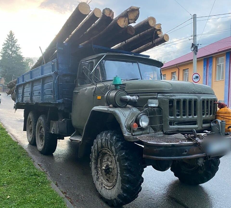 У Вижницькому районі поліціянти викрили вивезення лісодеревини