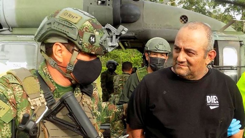 У Колумбії затримали найвідомішого наркоторговця та лідера найбільшого в країні злочинного угруповання