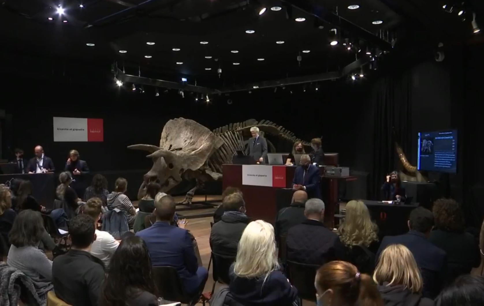 На аукціоні у Франції продають величезний скелет динозавра “Великий Джон”