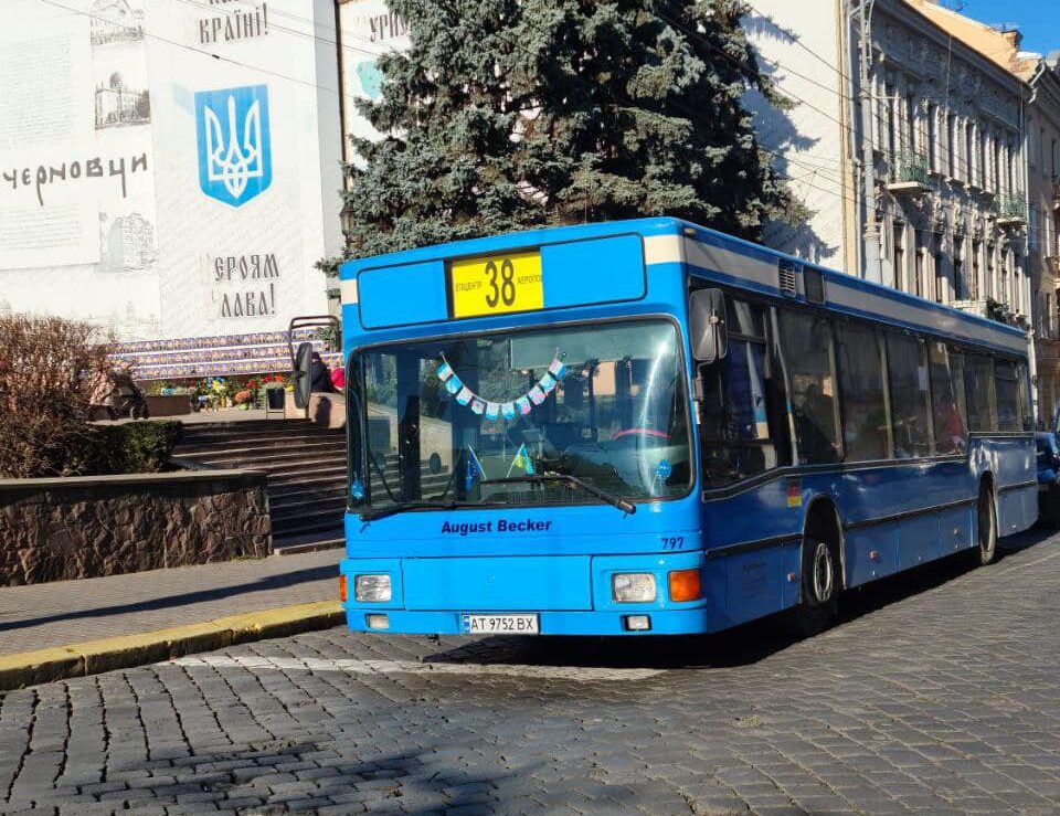 У Чернівцях відновили рух автобуса №38