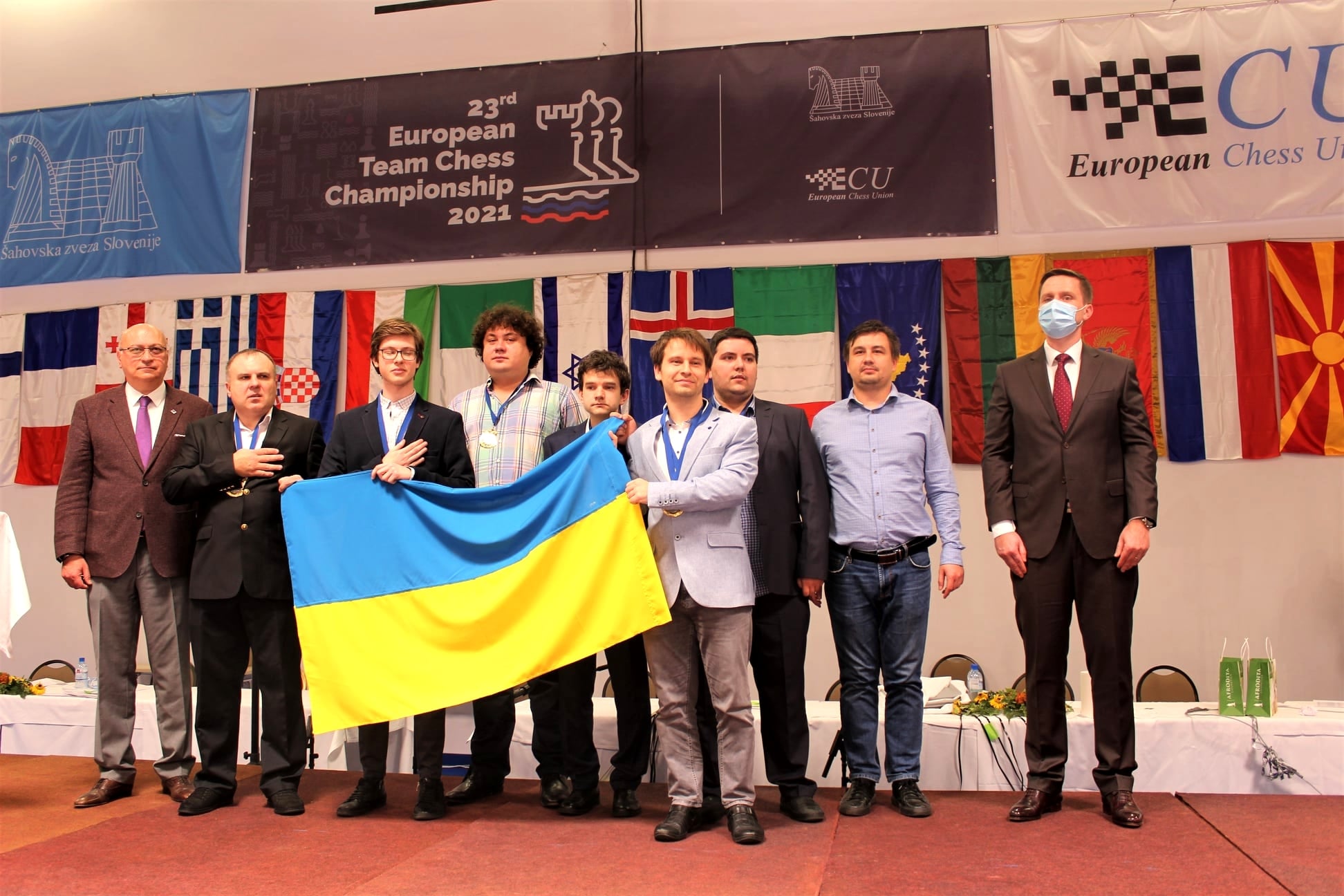 Чоловіча збірна України з шахів уперше стала чемпіоном Європи