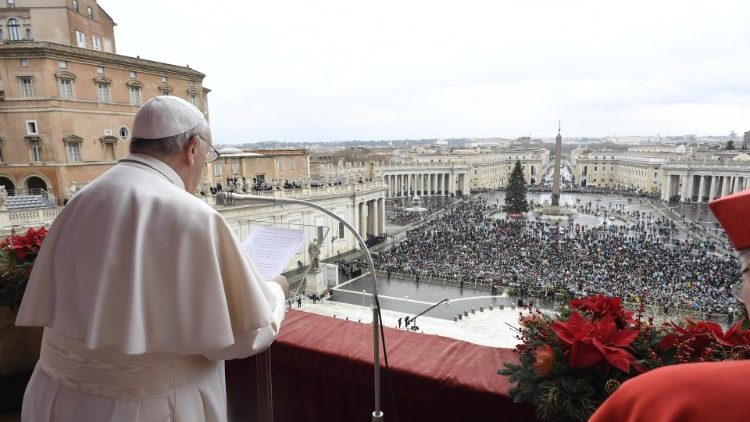 Папа Римський у різдвяному посланні виступив проти поширення війни в Україні