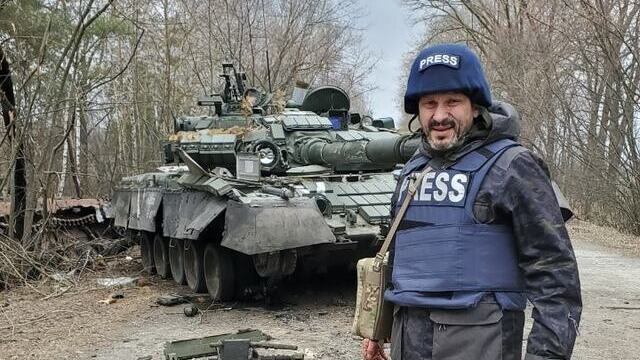 Військовий журналіст Андрій Цаплієнко отримав поранення на Чернігівщині