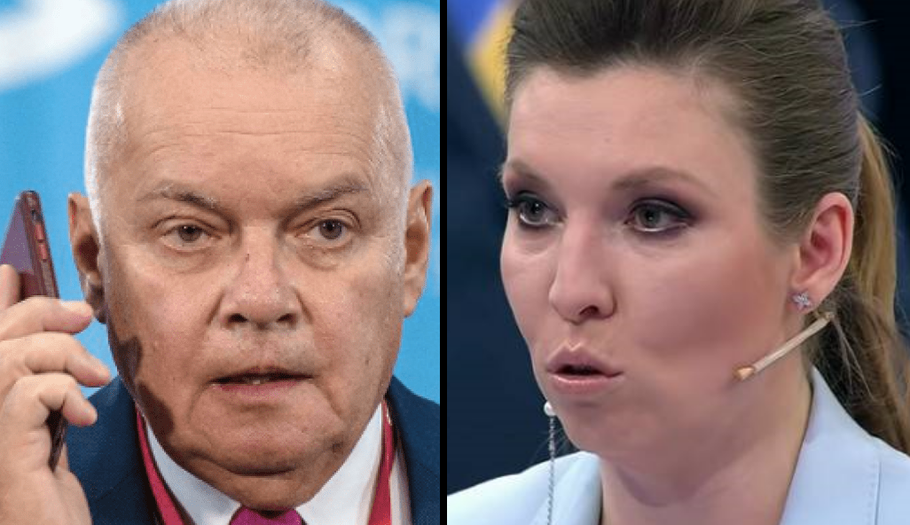 В Україні оголосили підозри російським пропагандистам Скабєєвій і Кісельову