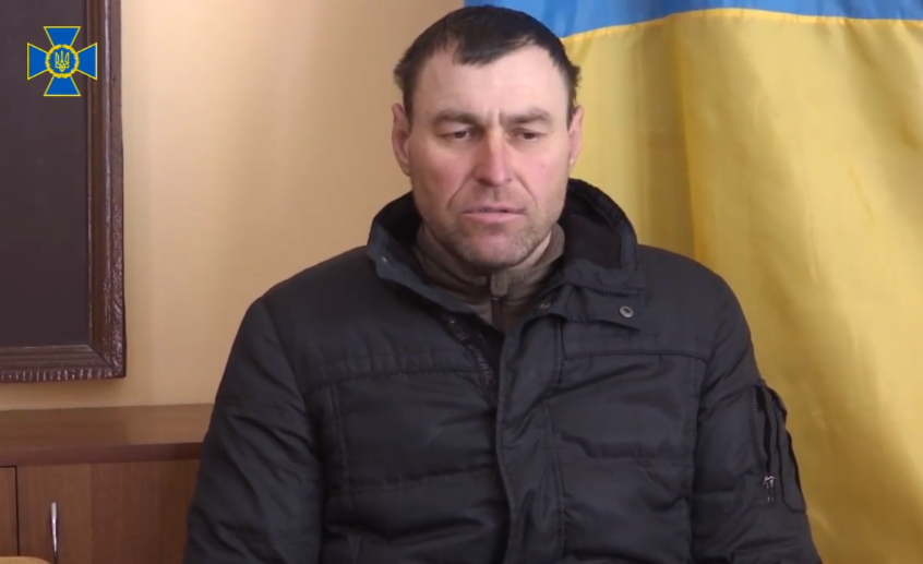 На допит СБУ потрапив російський окупант, який зрадив Україну у 2014 році