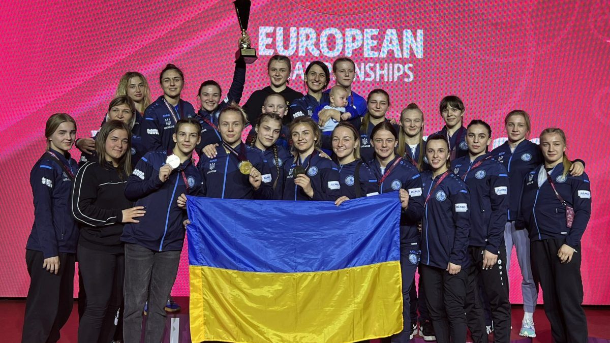 Збірна України стала першою у медальному заліку Євро-2022 з жіночої боротьби