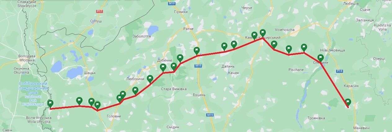 На Волині громадянам повністю заборонили відвідувати ліси поблизу кордону з  Білоруссю