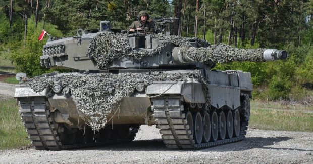 Перші танки Leopard вже прибули в Україну