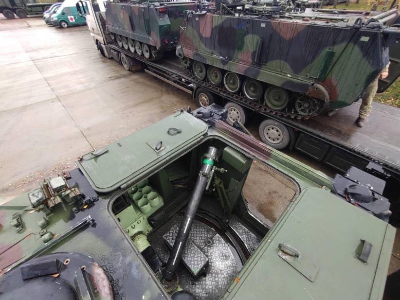 Литва передала Україні 12 бронетранспортерів М113 і боєприпаси