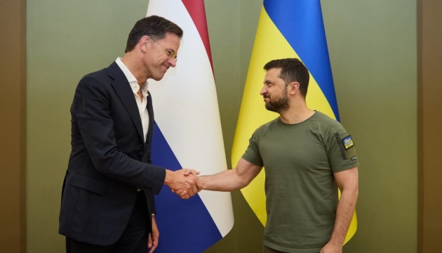 Зеленський обговорив із Рютте оборонні потреби України